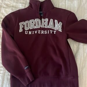 Fordham University Quarter Zip Sweatshirt